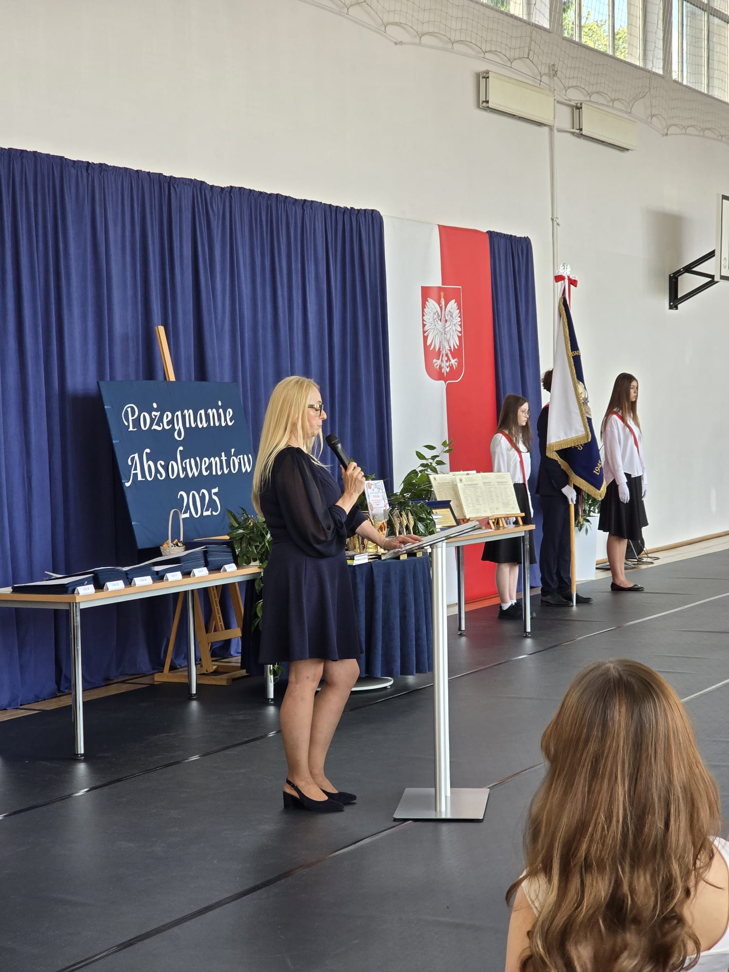Przemówienie dyrektora szkoły podczas uroczystości pożegnania absolwentów