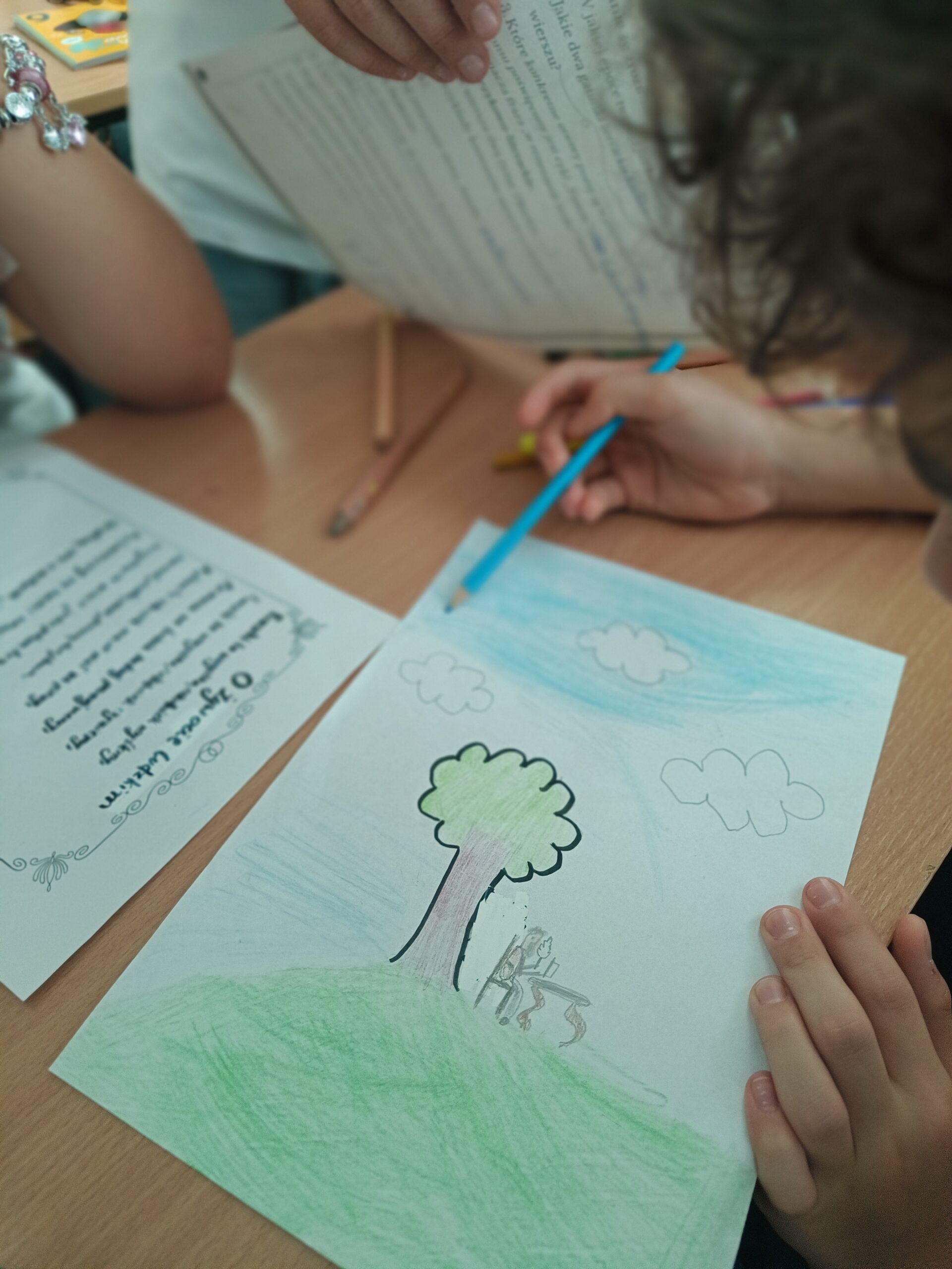 Uczestnictwo uczniów w akcji Narodowego Czytania poezji Kochanowskiego