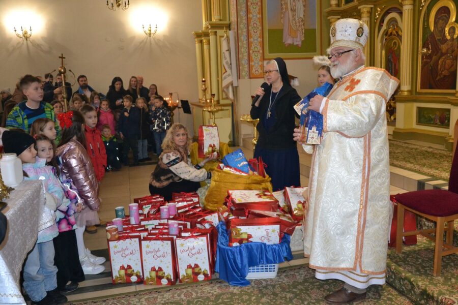 Zdjęcia ze spotkania ze Św. Mikołajem