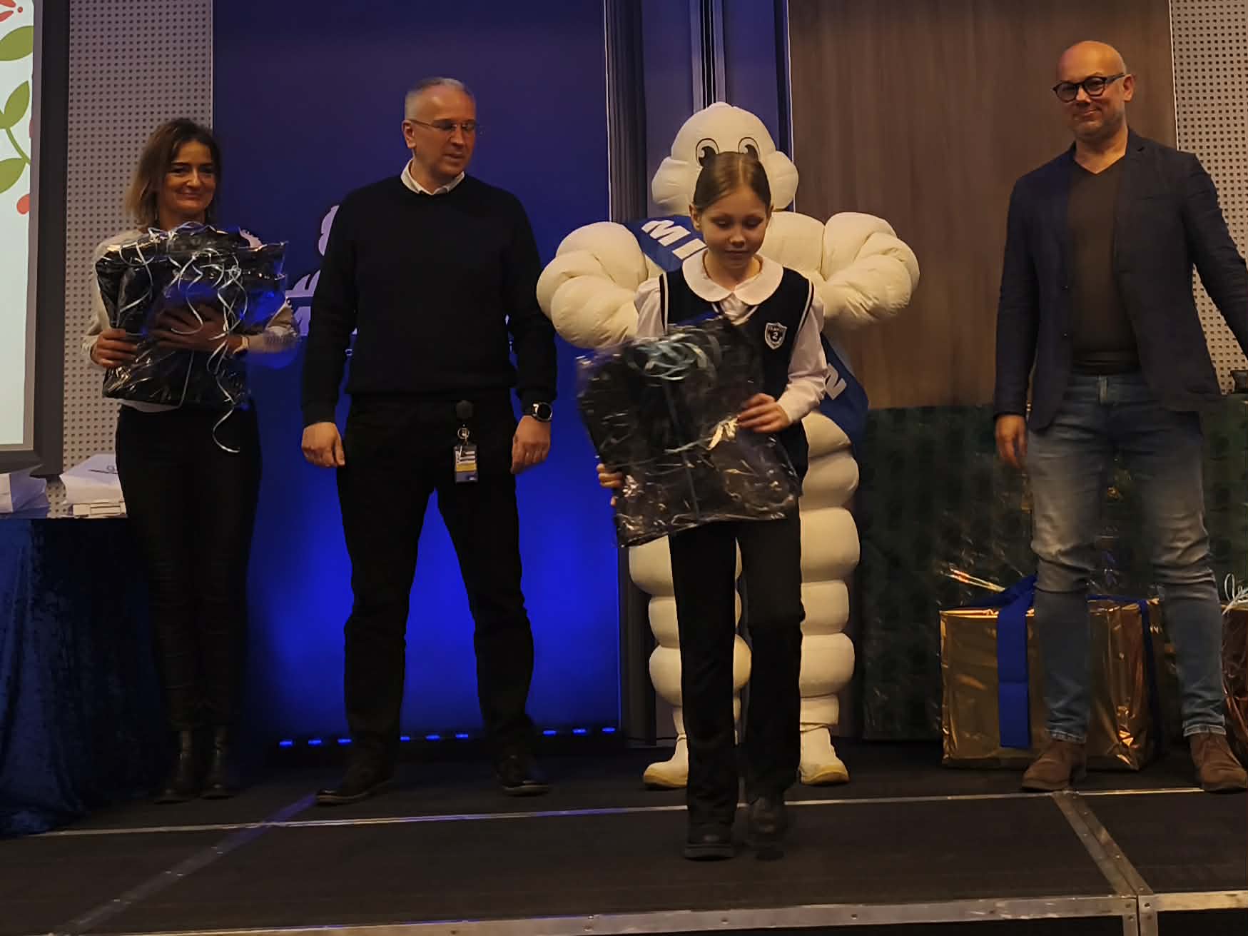 wyróżniona uczennica w konkursie Michelin „Eko Szkoła”