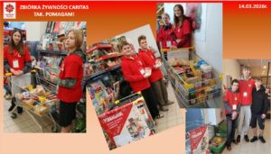 Udział Wolontariuszy Ogólnopolskiej Zbiórce Żywności ,,Tak, Pomagam”
