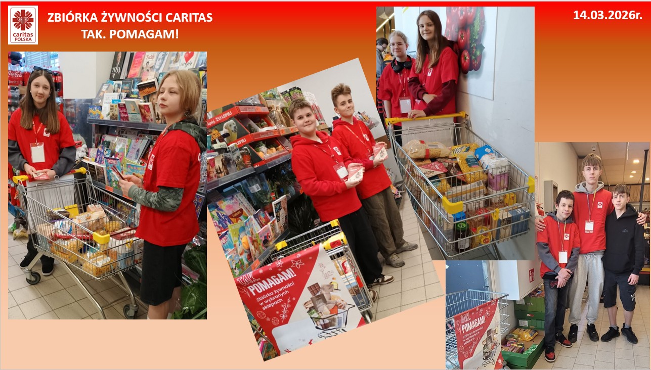 Udział Wolontariuszy Ogólnopolskiej Zbiórce Żywności ,,Tak, Pomagam”