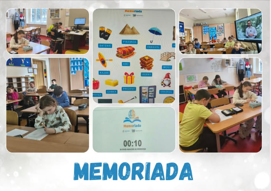 memoriada - udzoiał uczniów w konkursie